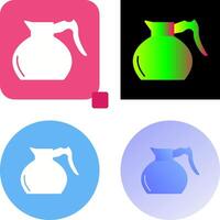 Coffee Pot Icon Design vector