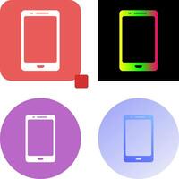 Cell Phone Icon Design vector