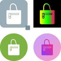 Handbag Icon Design vector