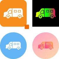 Van Icon Design vector