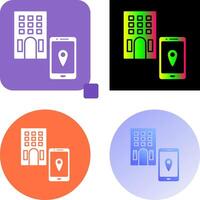 Find Hotel Icon Design vector