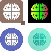 Globe Icon Design vector