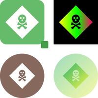 Poisonous Gas Icon Design vector