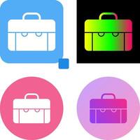 Suitcase Icon Design vector