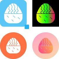Cream Muffin Icon Design vector