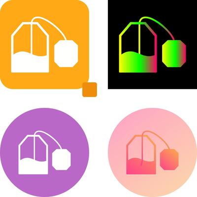 Tea Bag Icon Design