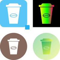 Coffee Cup Icon Design vector