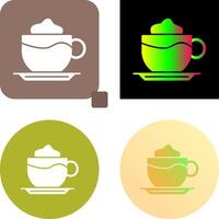 latté icono diseño vector