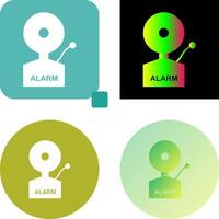 alarmas icono diseño vector