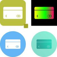 Unique Credit Card Icon Design vector