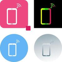 Unique Connected Device Icon Design vector