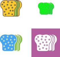 Bread Icon Design vector