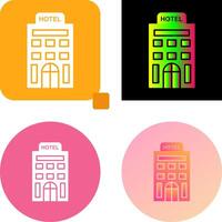 Hotel Icon Design vector