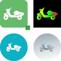 diseño de icono de scooter vector