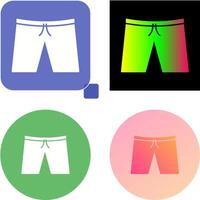Shorts Icon Design vector