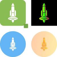 Rocket Icon Design vector
