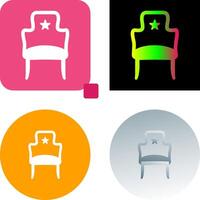 diseño de icono de asiento vector