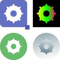 Unique Settings Icon Design vector