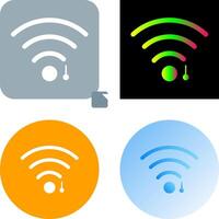 Unique WiFi Sign Icon Design vector