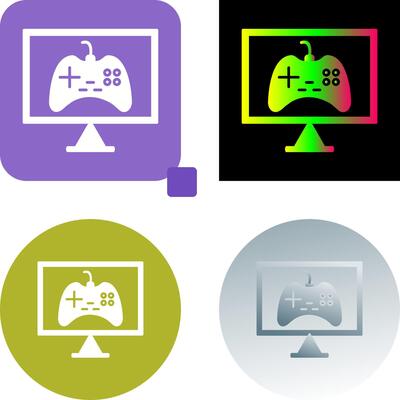 Unique Online Games Icon Design