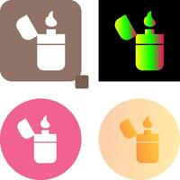 Unique Lighter Icon Design vector