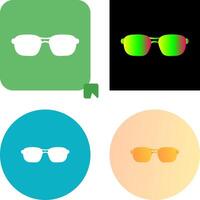 diseño de icono de gafas vector