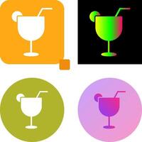 Unique Drinks Icon Design vector