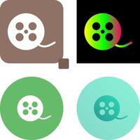 Reel Icon Design vector