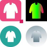 Casual Shirt Icon Design vector