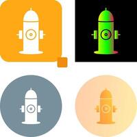 Unique Hydrant Icon Design vector