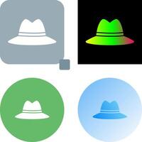 diseño de icono de sombrero vector