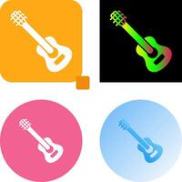 Guitar Icon Design vector