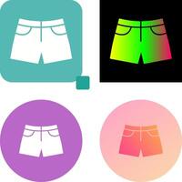 Shorts Icon Design vector