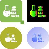 Pharmaceutical Icon Design vector