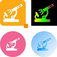 Microscope Icon Design vector