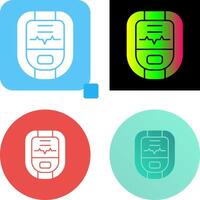 Oximeter Icon Design vector