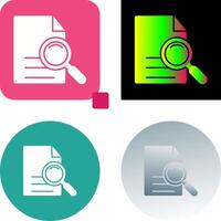 search Icon Design vector