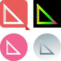 Set Square Icon Design vector