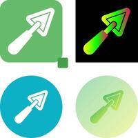 Trowel Icon Design vector