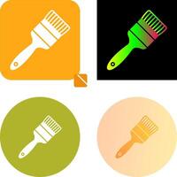 Paint Brush Icon Design vector