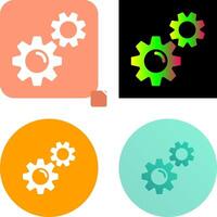 Gears Icon Design vector