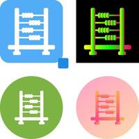 Abacus Icon Design vector