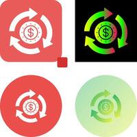 Turnover Icon Design vector