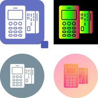 Card Machine Icon Design vector