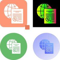 Global Icon Design vector