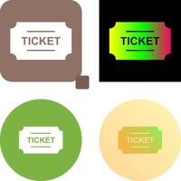 Tickets Icon Design vector