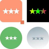 Stars Icon Design vector