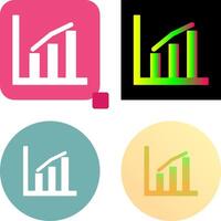 Statistics Icon Design vector