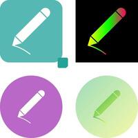 Pencil Icon Design vector