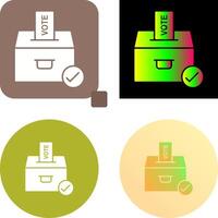 Going to cast ote Icon Design vector